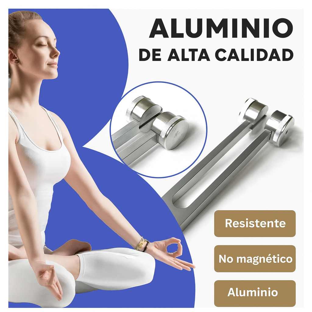 Diapasón Terapéutico 128Hz – Sendero Astral